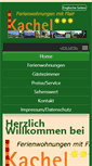 Mobile Screenshot of fewo-kachel.de